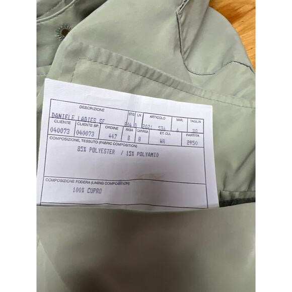 Valstar Women’s Sage Green Ultrafine Microfiber Jacket Blazer Size EU 38 US 8 - Picture 3 of 5